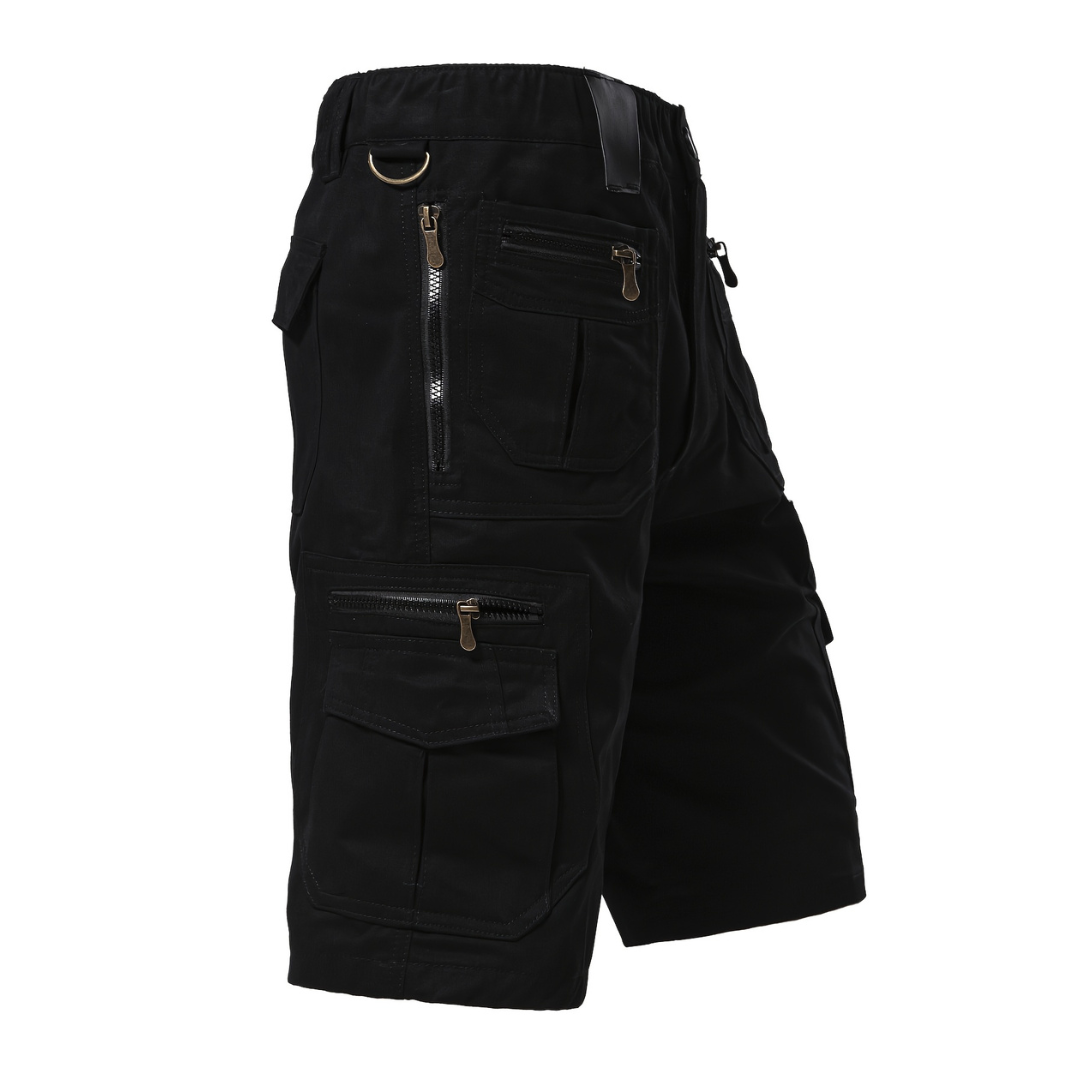 Męskie bawełniane spodenki cargo – Casual i funkcjonalne – Na ciepłe dni