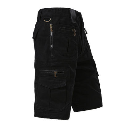 Męskie bawełniane spodenki cargo – Casual i funkcjonalne – Na ciepłe dni