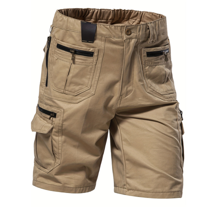 Męskie bawełniane spodenki cargo – Casual i funkcjonalne – Na ciepłe dni