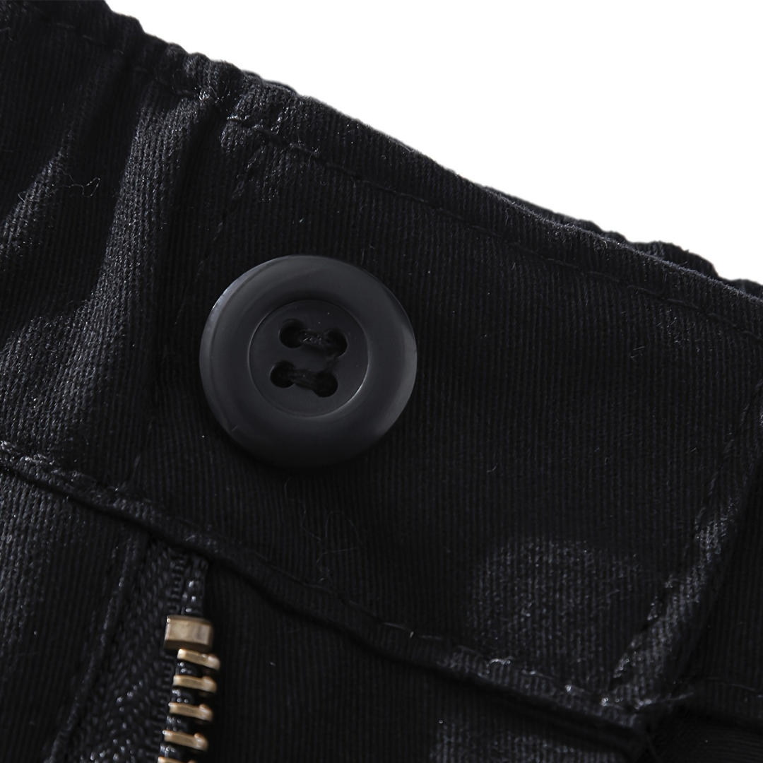 Męskie bawełniane spodenki cargo – Casual i funkcjonalne – Na ciepłe dni