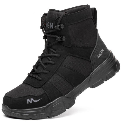 Buty taktyczne robocze - odporne na przebicie - wsparcie kostki