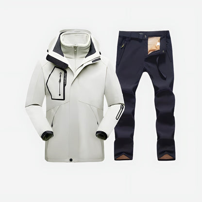 Męska Kurtka Softshell – Zimowa Outdoor – Wodoodporna Ciepła