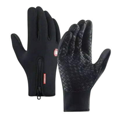 Rękawiczki Zimowe – Termiczne Wodoodporne – Dotykowe z Antypoślizgiem