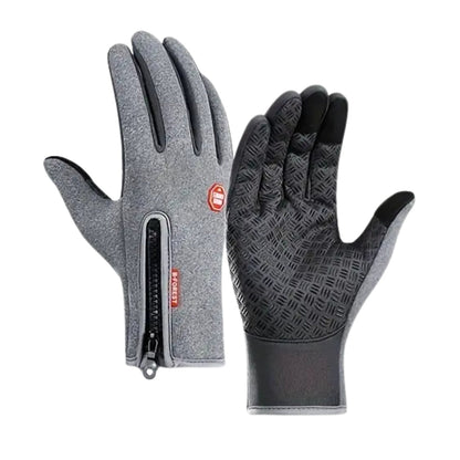 Rękawiczki Zimowe – Termiczne Wodoodporne – Dotykowe z Antypoślizgiem