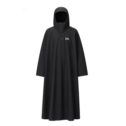 Wodoodporny Płaszcz – Długie Poncho – Z Kapturem