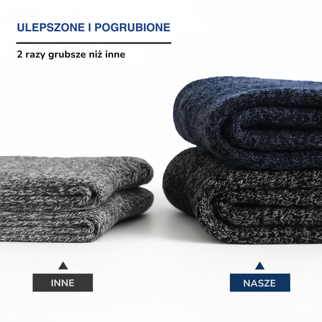 Skarpety Termiczne – Zimowe Ciepłe – 5 Par