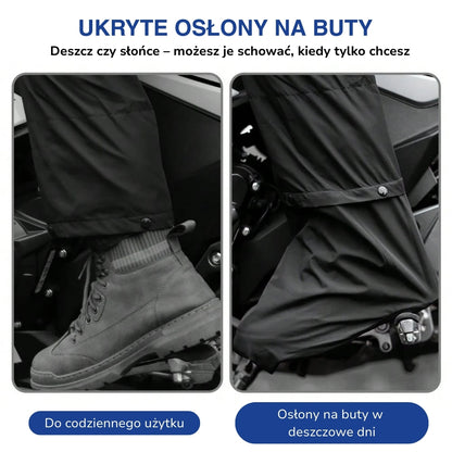 Spodnie Przeciwdeszczowe – Męskie Wodoodporne – Outdoor Ochronne