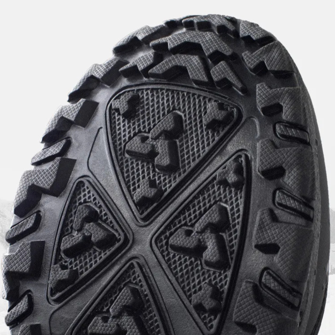 Buty zimowe damskie - Wodoodporne z tkaniny Oxford - Ocieplane