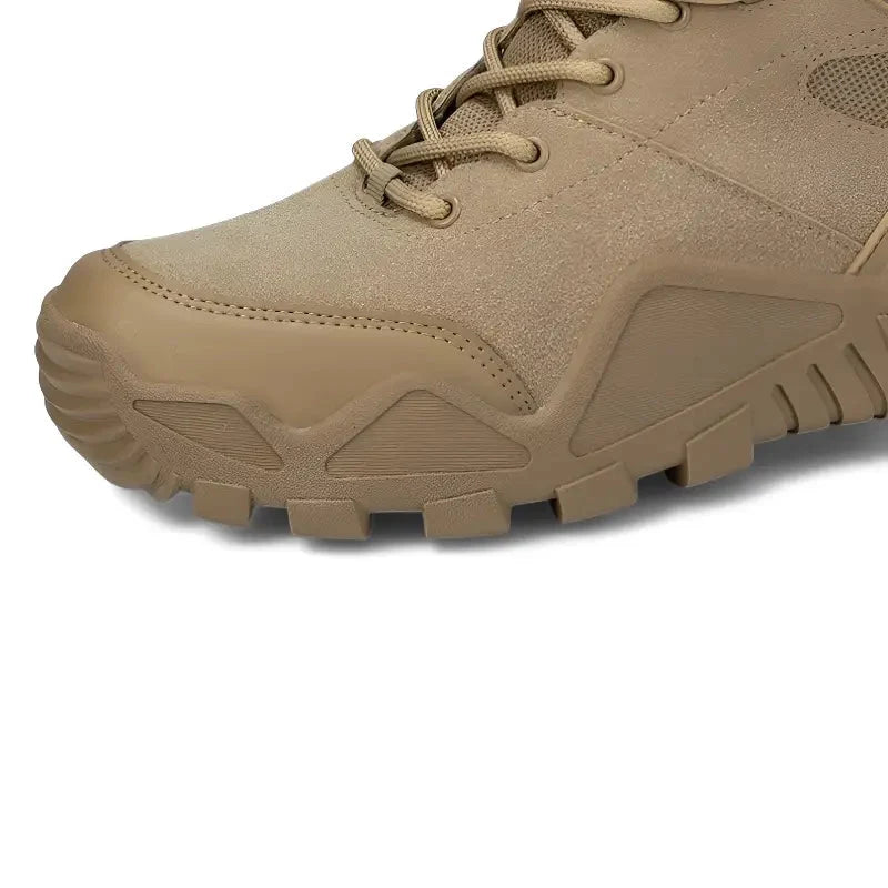 Lekkie buty taktyczne męskie z grubym bieżnikiem