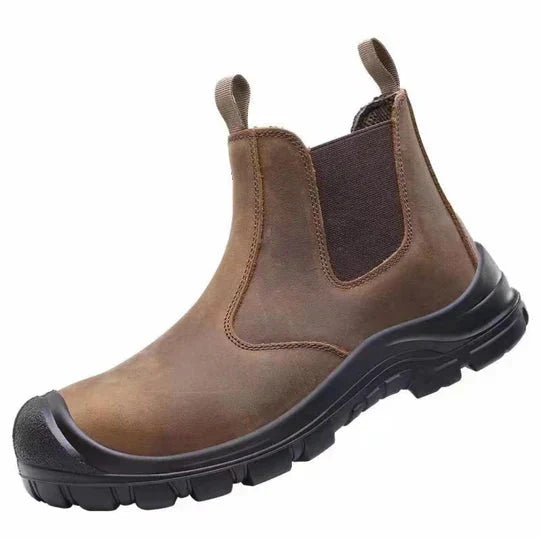 Buty robocze męskie wsuwane z podnoskiem ochronnym