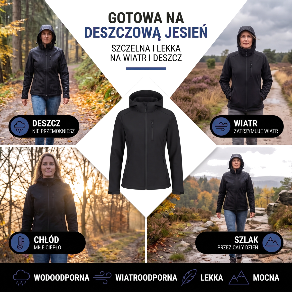 Kurtka przejściowa damska – przegląd cech