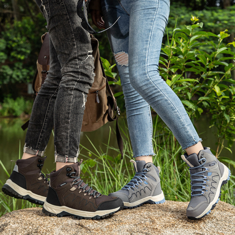 Buty trekkingowe za kostkę, odporne na wodę, unisex