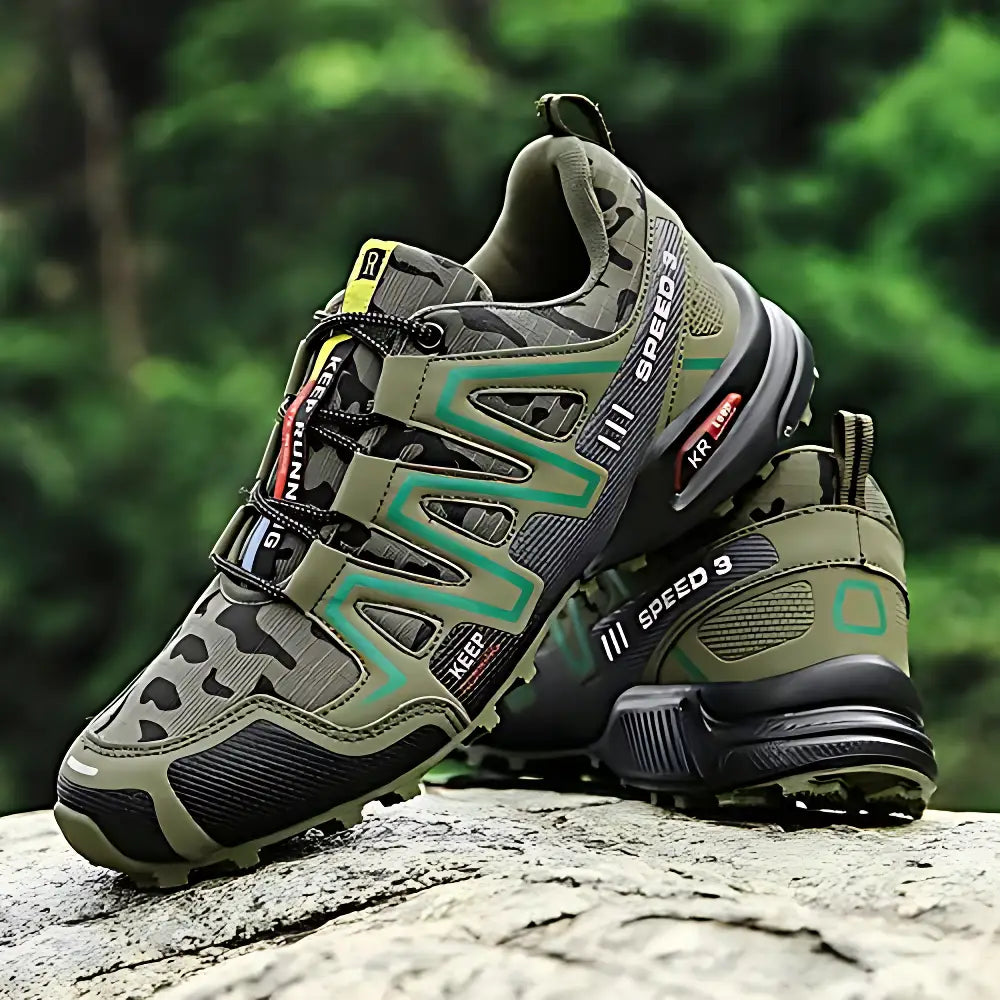 Buty trekkingowe damskie lekkie ze szybkim sznurowaniem