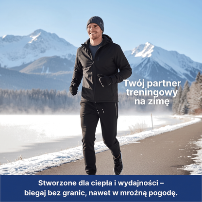 Spodnie ocieplane męskie, dresowe