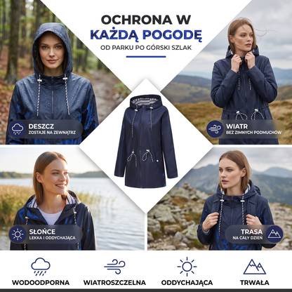 Kurtka przeciwdeszczowa damska - ochrona w każdą pogodę