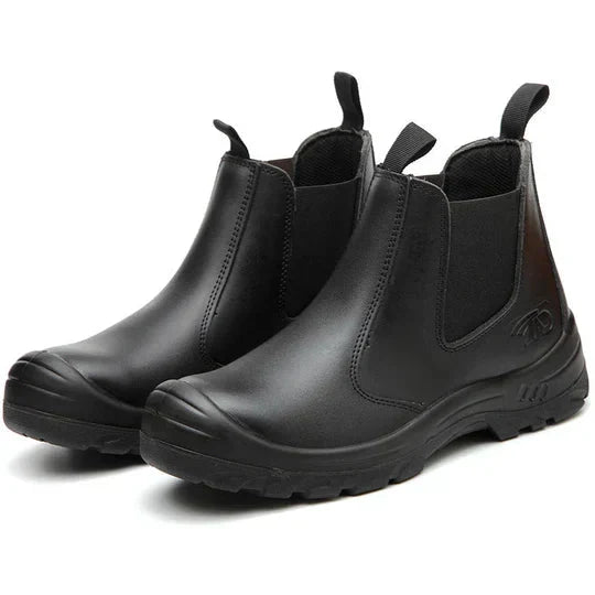 Buty robocze męskie wsuwane z podnoskiem ochronnym
