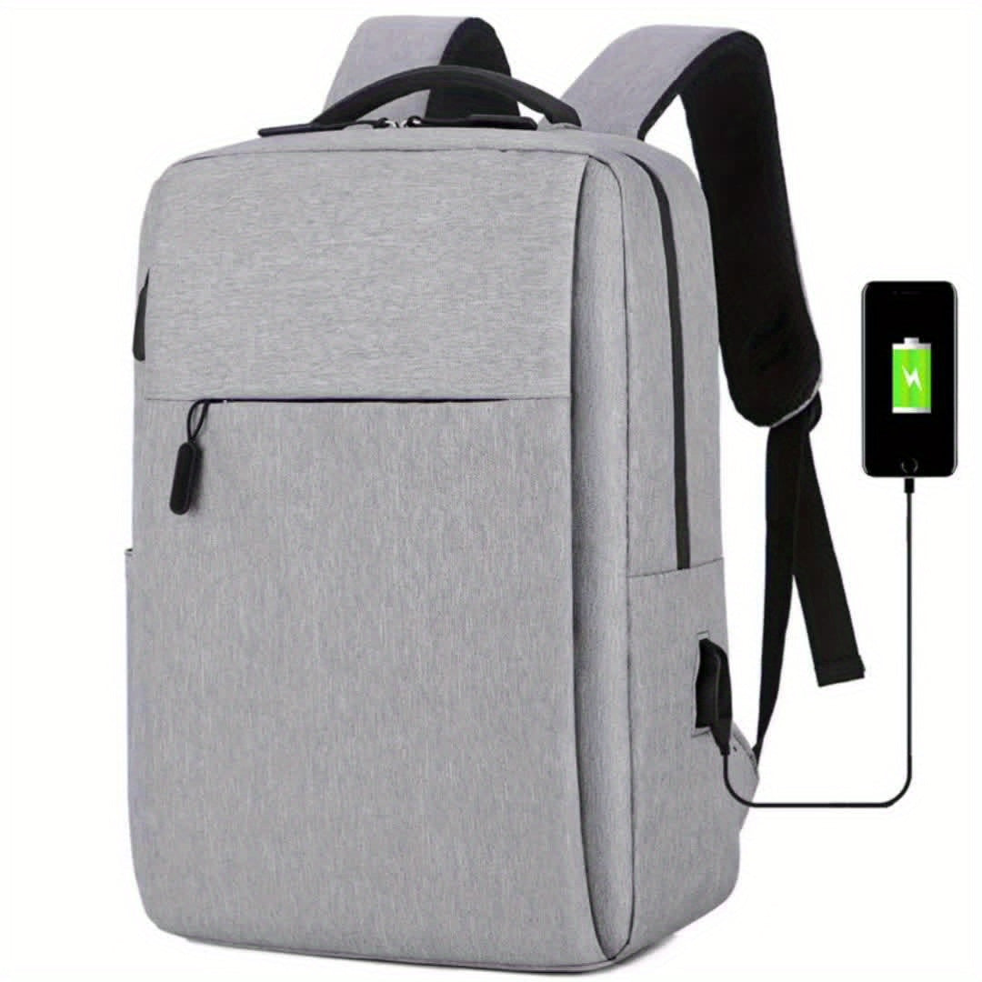 Plecak szkolny na laptopa - z portem USB - podróżny