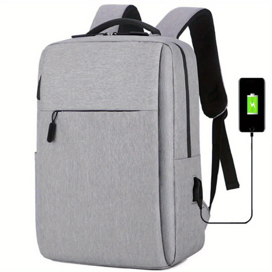 Plecak szkolny na laptopa - z portem USB - podróżny