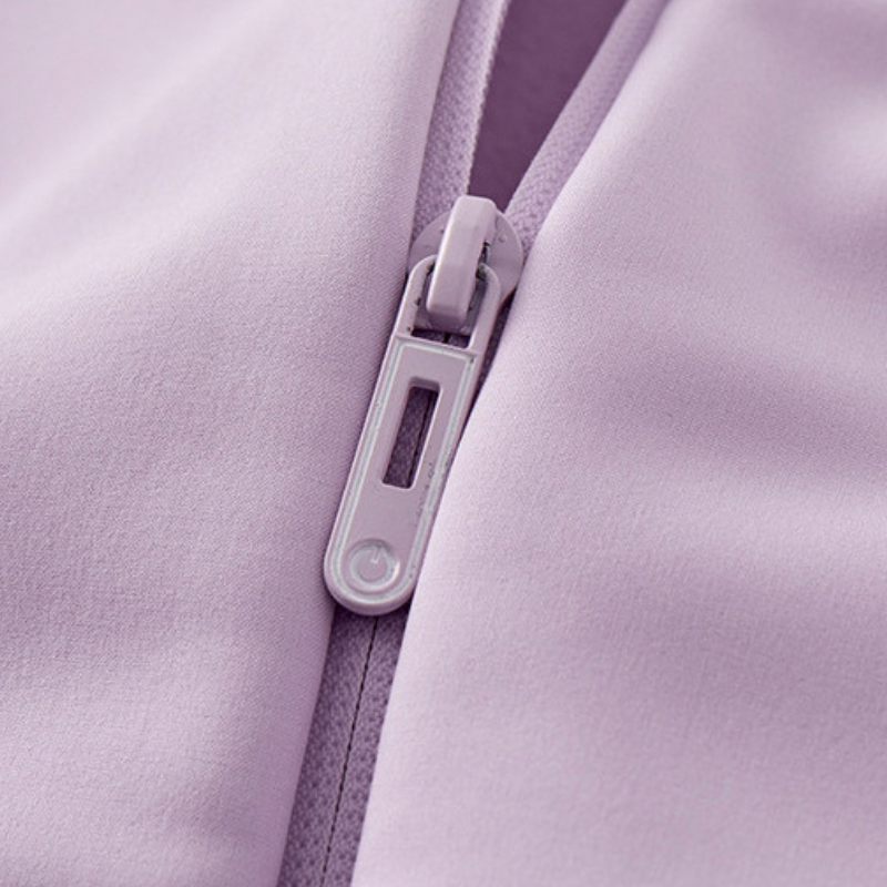 Kurtka jesienna damska softshell z polarową podszewką