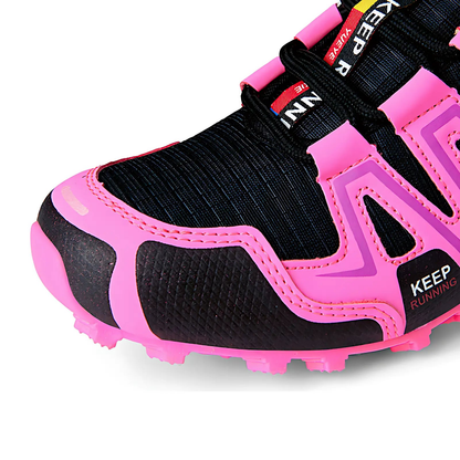 Buty trekkingowe damskie lekkie ze szybkim sznurowaniem