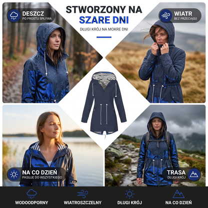 Płaszcz przeciwdeszczowy damski - ochrona w każdą pogodę