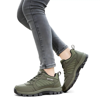 Buty trekkingowe damskie z amortyzowaną podeszwą i szerokim przodem