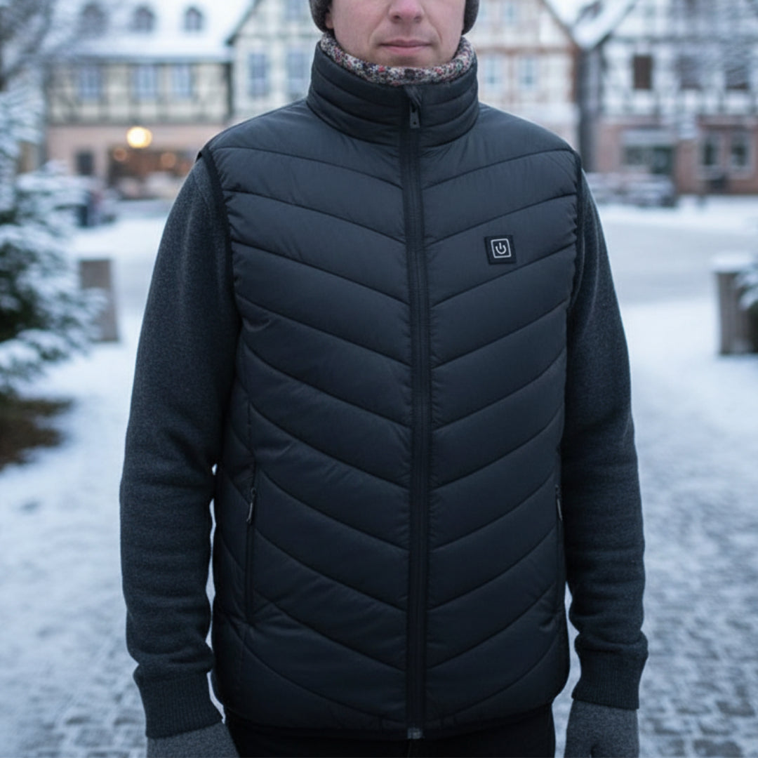 Kamizelka podgrzewana - 9, 15 lub 21 stref grzewczych - USB-C damska i męska