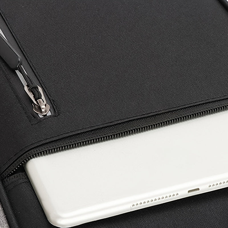 Plecak szkolny męski - zestaw 3w1 - z portem USB