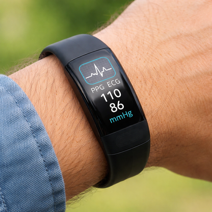 Smartwatch z EKG, Pomiarem Ciśnienia i Monitorowaniem Snu