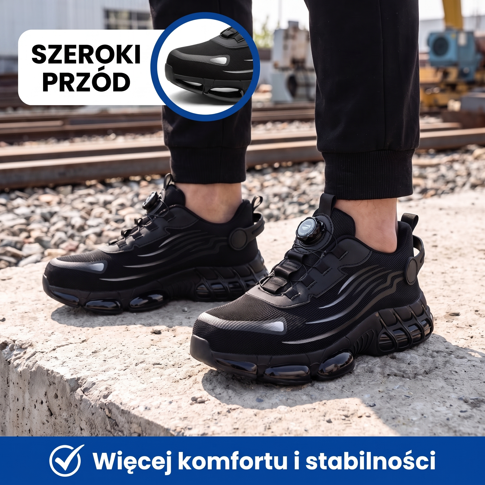 buty robocze - infografika produktu