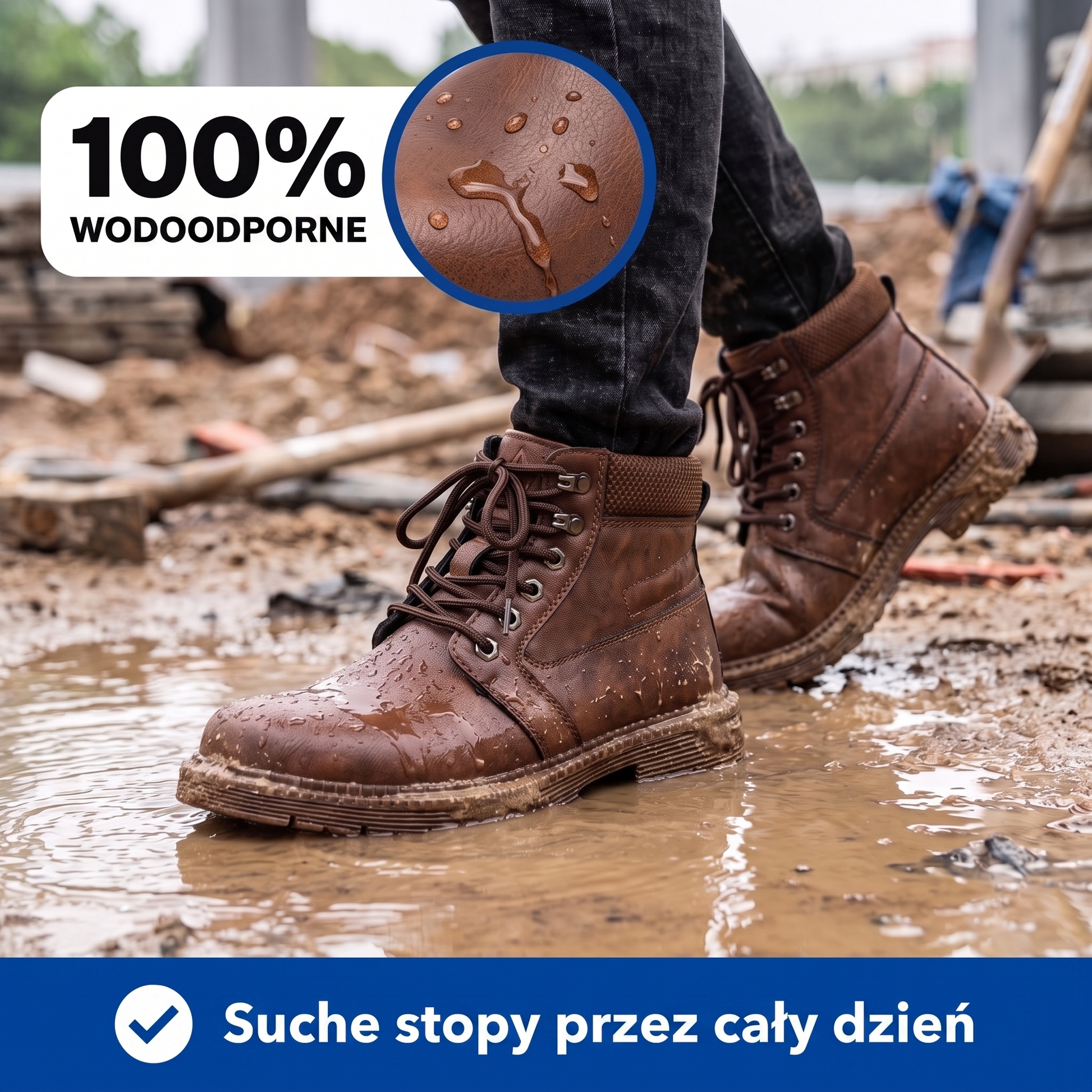 trzewiki robocze - infografika produktu