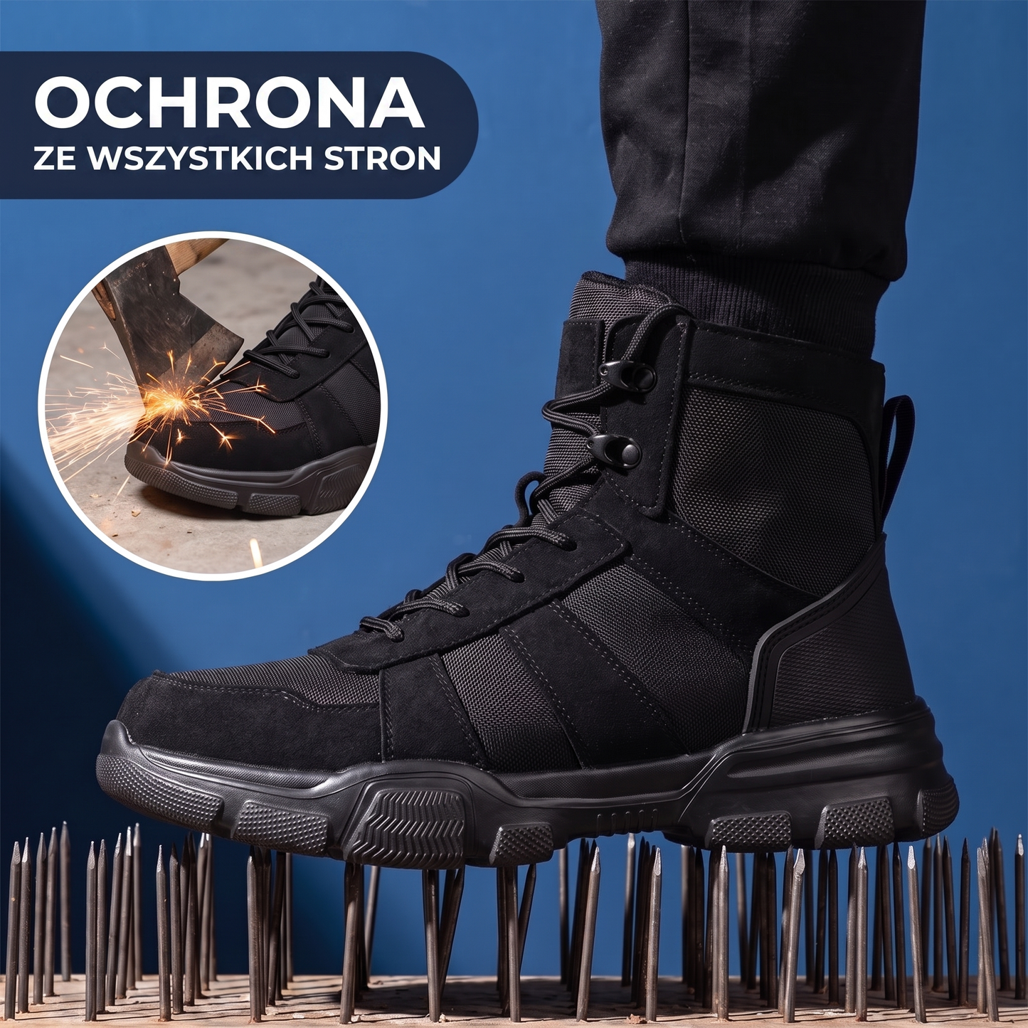 buty taktyczne - infografika produktu