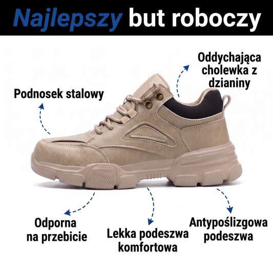 obuwie robocze - infografika produktu