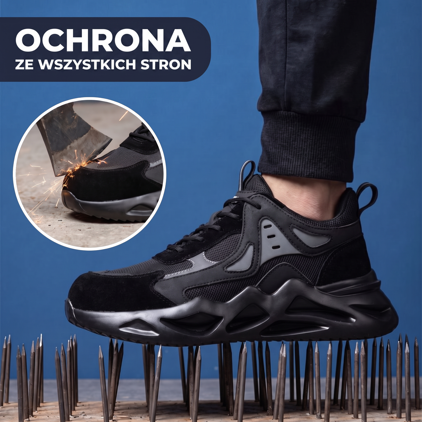 buty robocze - infografika produktu