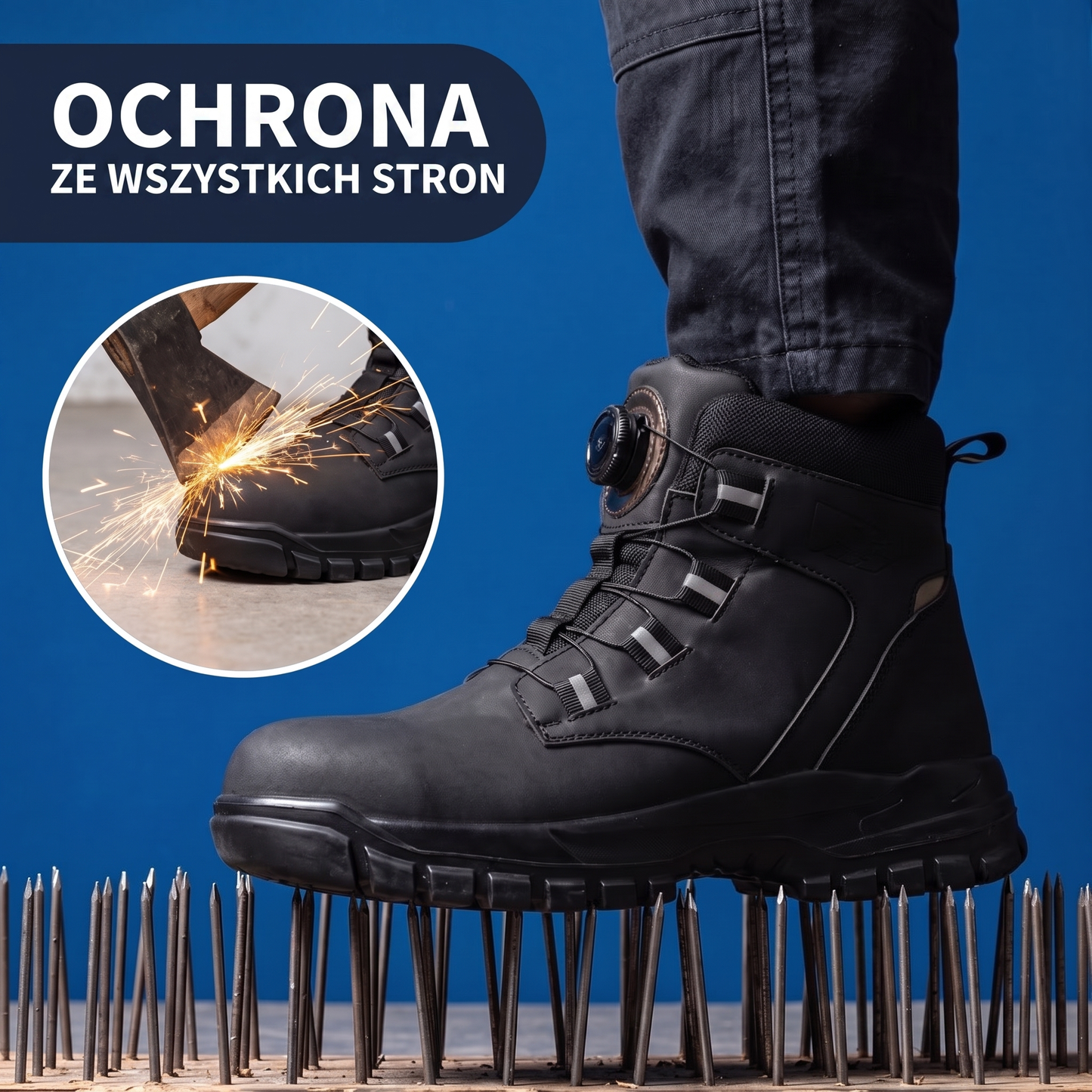 trzewiki robocze - infografika produktu