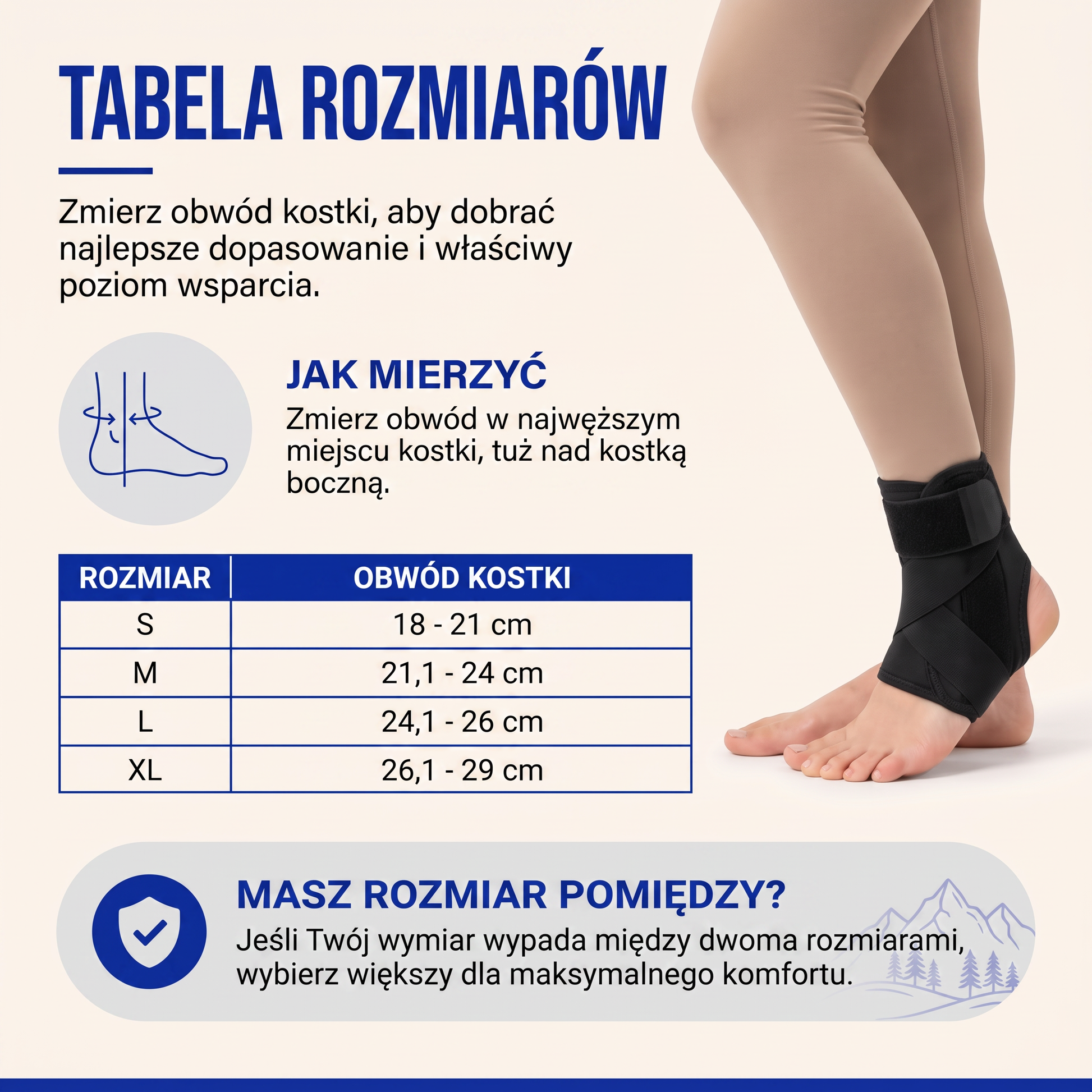 stabilizator kostki - infografika produktu
