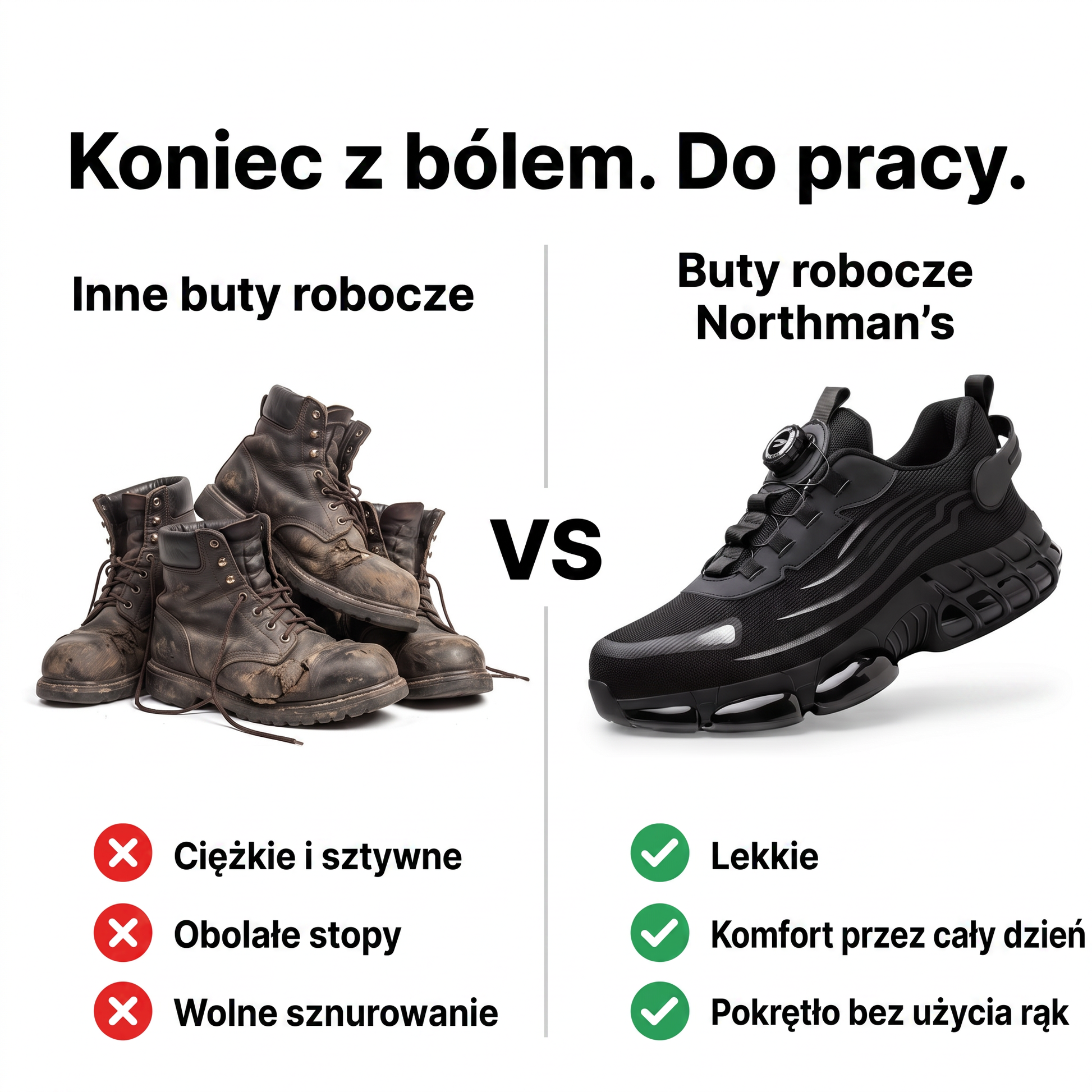 buty robocze - infografika produktu