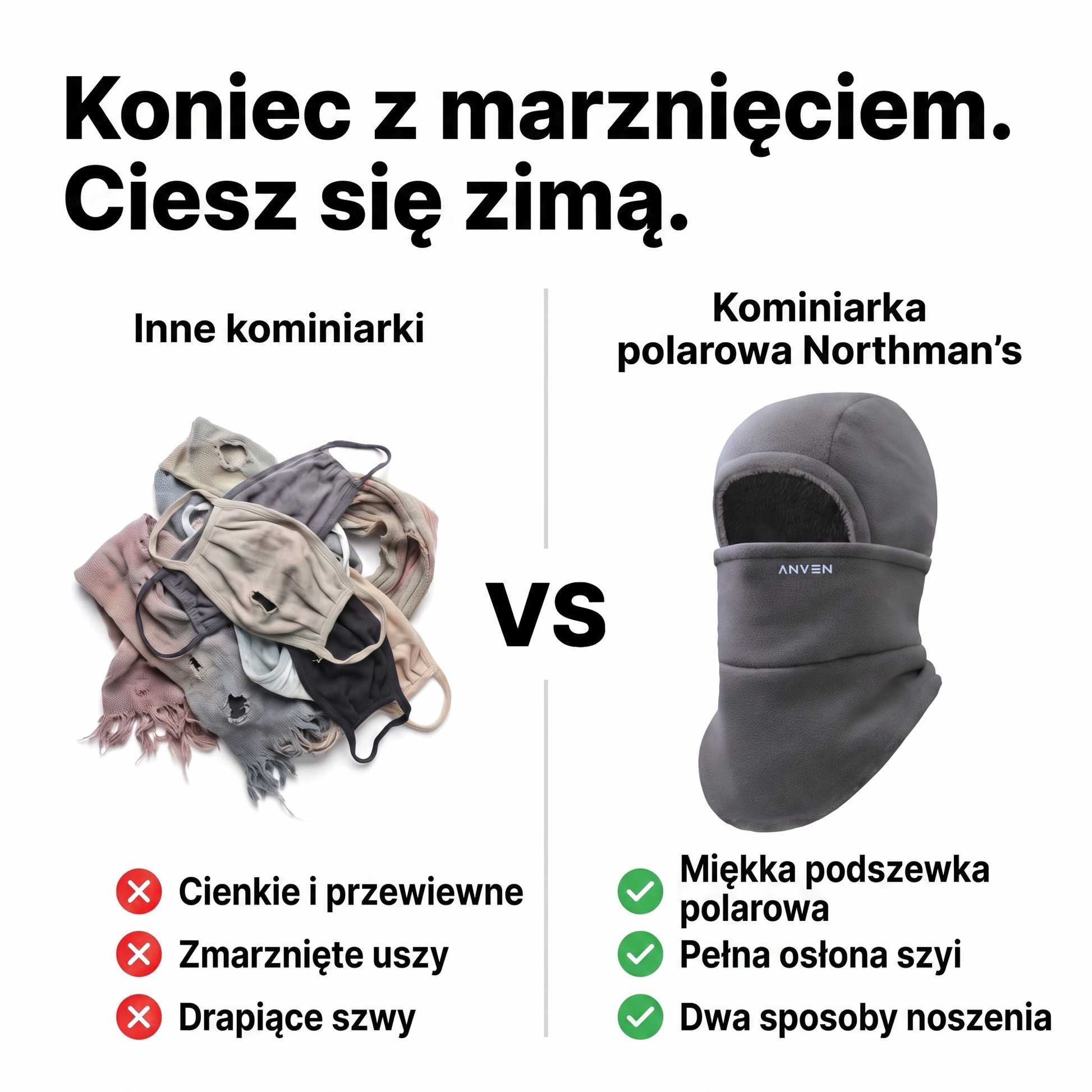 kominiarka - infografika produktu
