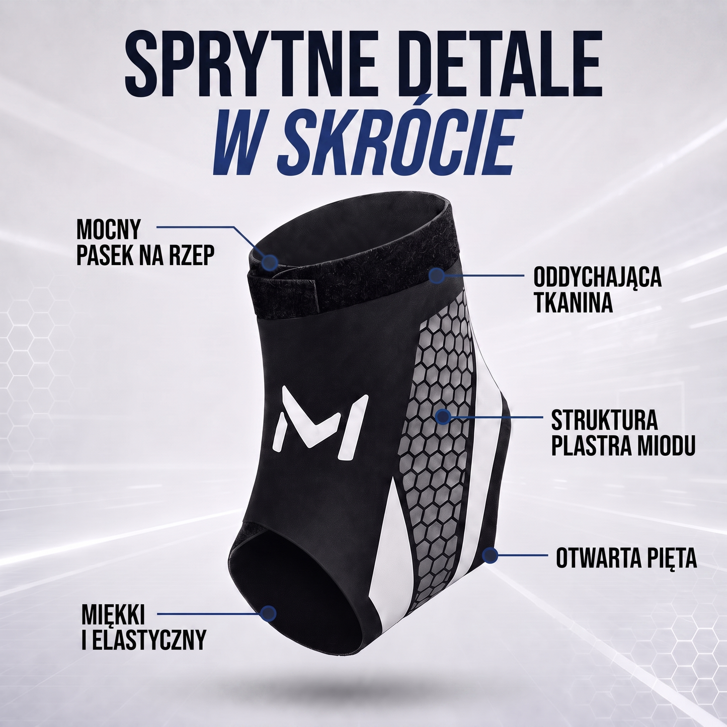 stabilizator kostki - infografika produktu