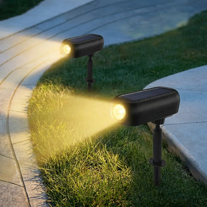 Solarna Lampa Ogrodowa – Reflektor LED – Wodoodporna IP65