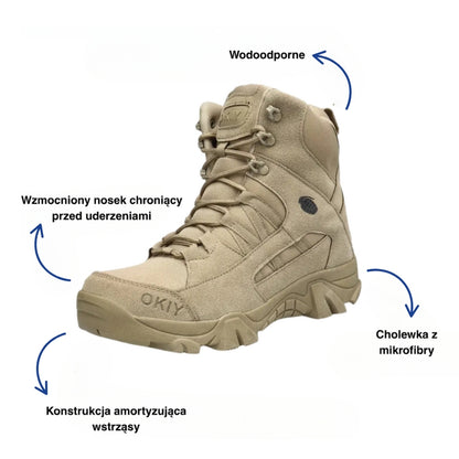 Męskie buty outdoorowe – Antypoślizgowe