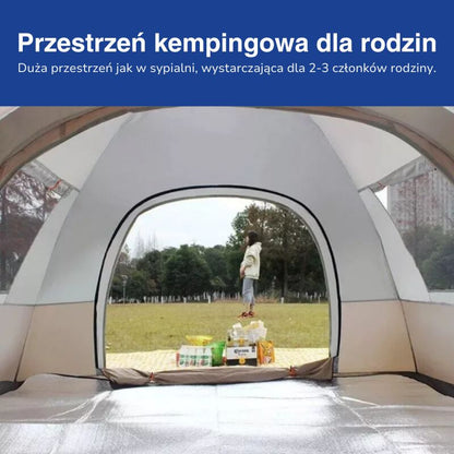 Namiot 3-sekundowy – Kemping