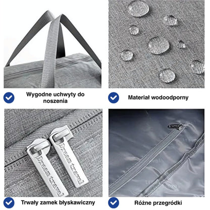 Torba podręczna – Wodoodporna – Przegroda na buty