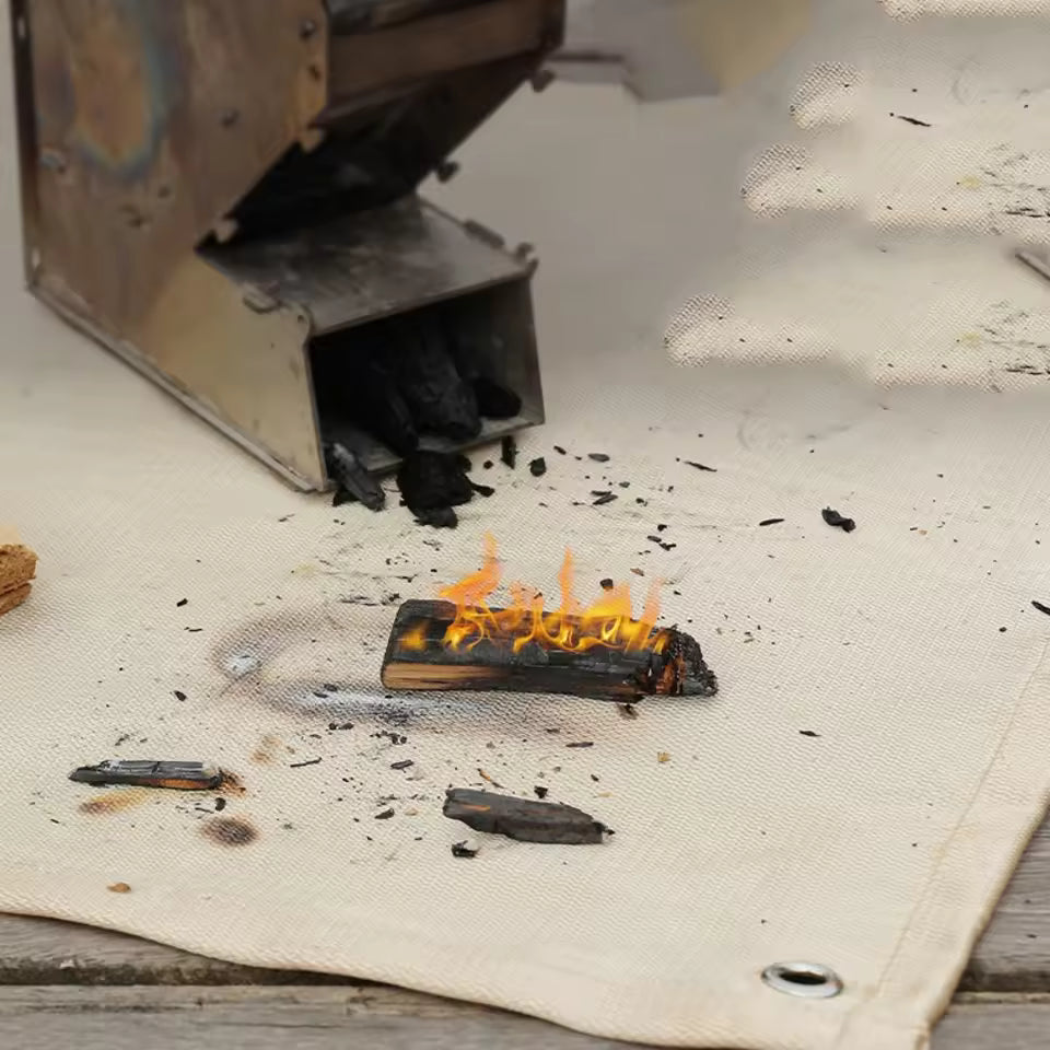 Mata ognioodporna – Ochrona pod grill i palenisko