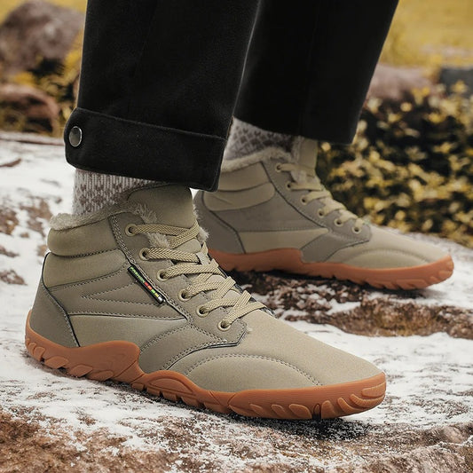 Podszyte męskie sneakersy – Wodoodporne – Jesień i zima