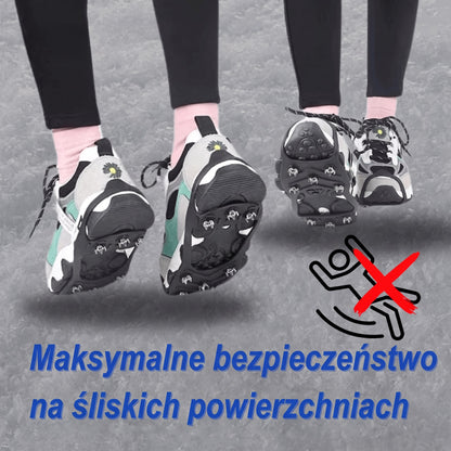 Raczki na buty ze stalowymi kolcami