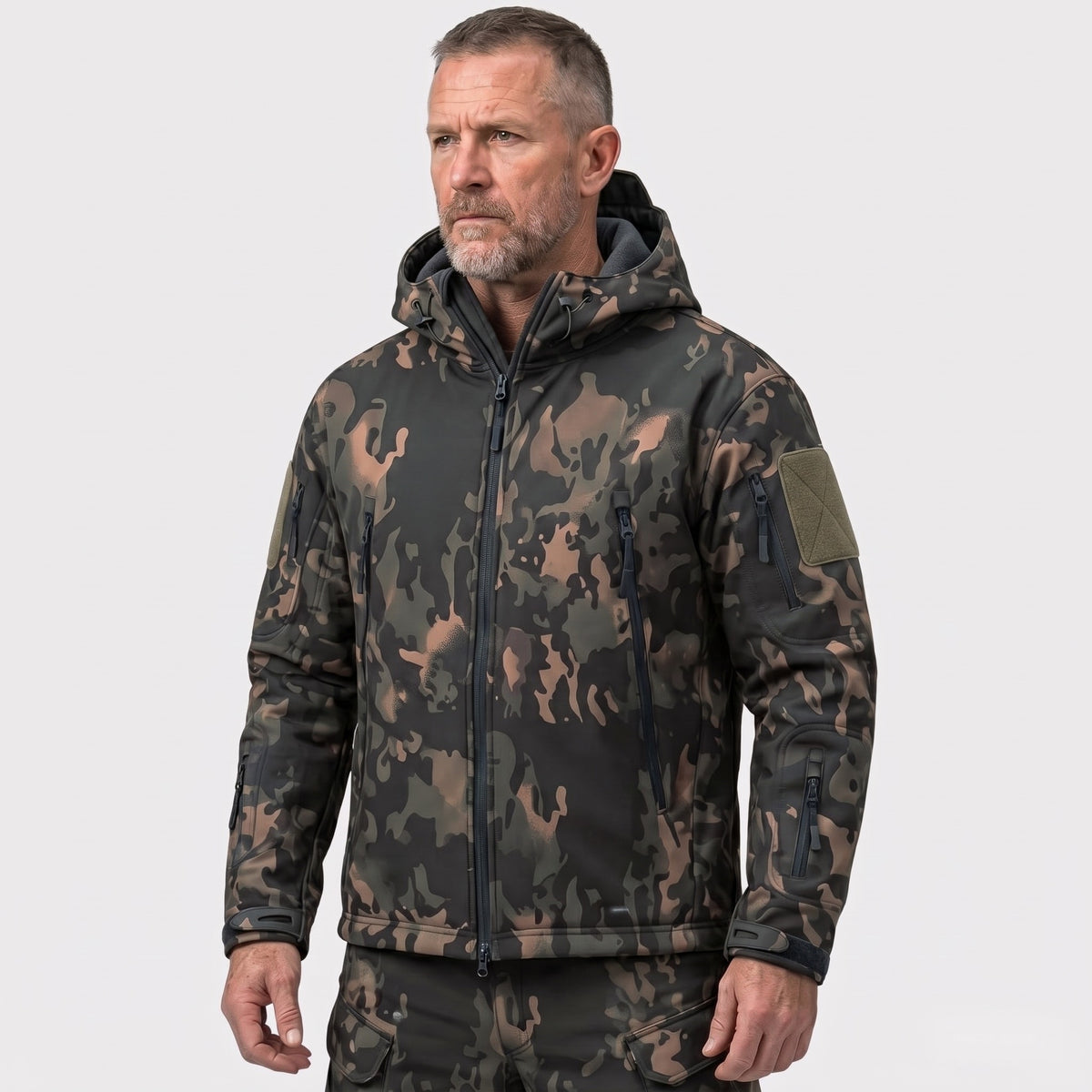 Kurtka Softshell Męska Moro – Moro Czarne