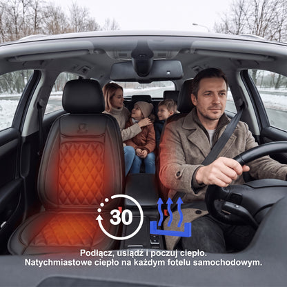 Podgrzewana mata na fotel – ciepło w 30 sekund