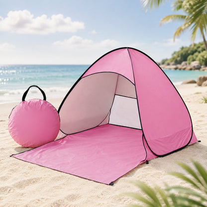 Namiot Plażowy Pop-Up - Ochrona UV 50+ - Rozkładanie w Sekundy