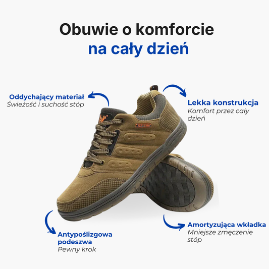 Buty Sportowe Męskie – Obuwie Casual – Lekkie Trampki